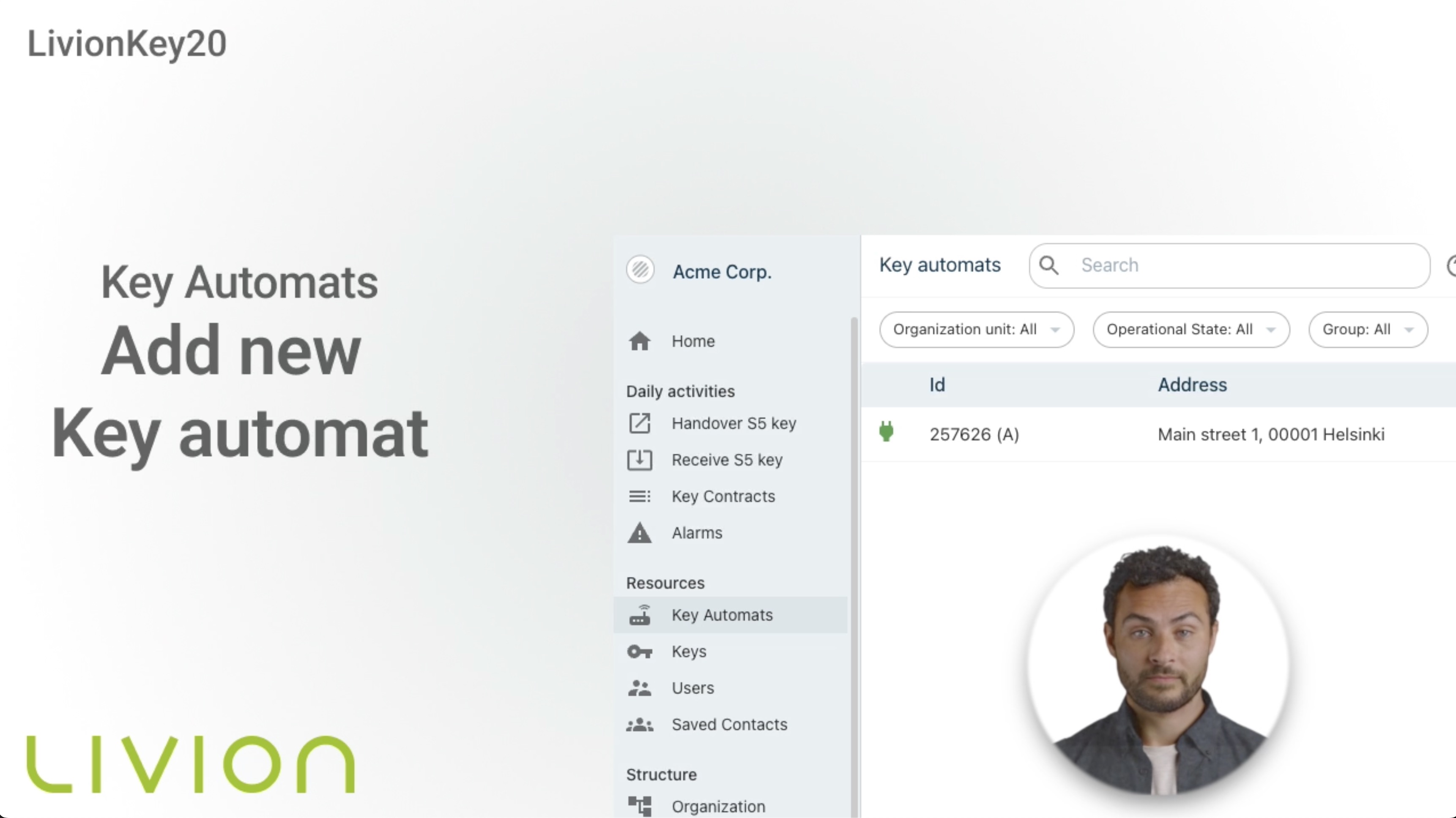 Add a Key automat thumbnail